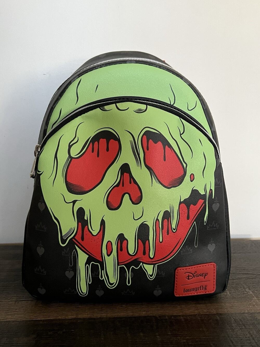 Loungefly Disney Snow White And The Seven Dwarfs Poison Apple GITD Mini Backpack